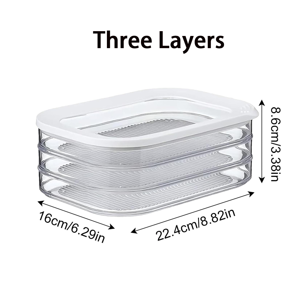 Deli Meat Container for Fridge - Food Storage Eco Friendly reseña y precio
