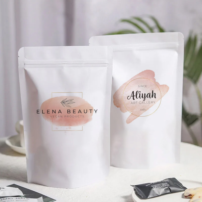 Mylar White Kraft Paper Stand  - Zebra Food Storage reseña y precio