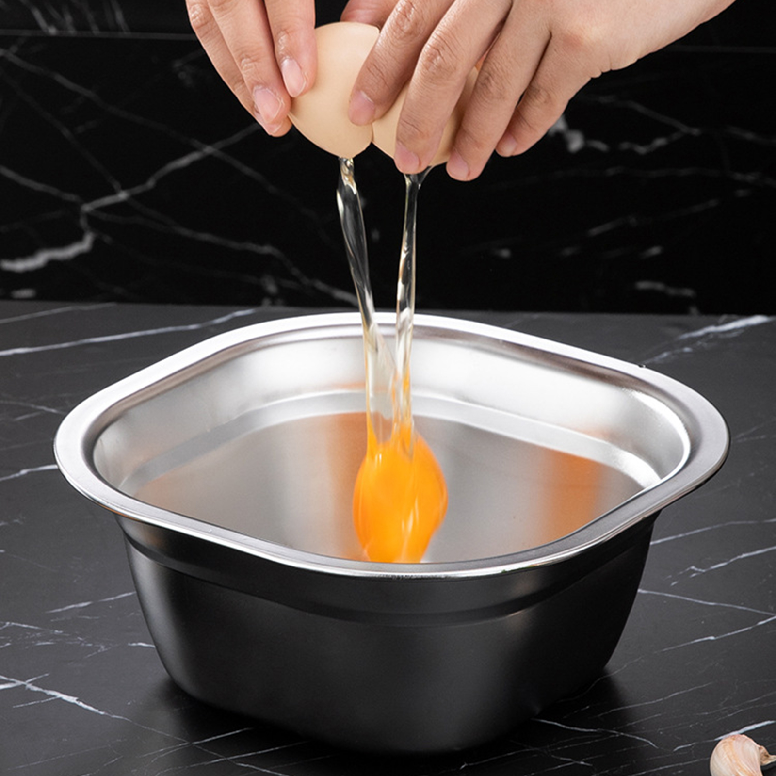 Stainless Steel Square Basin V - Food Storage Square Containers reseña y precio