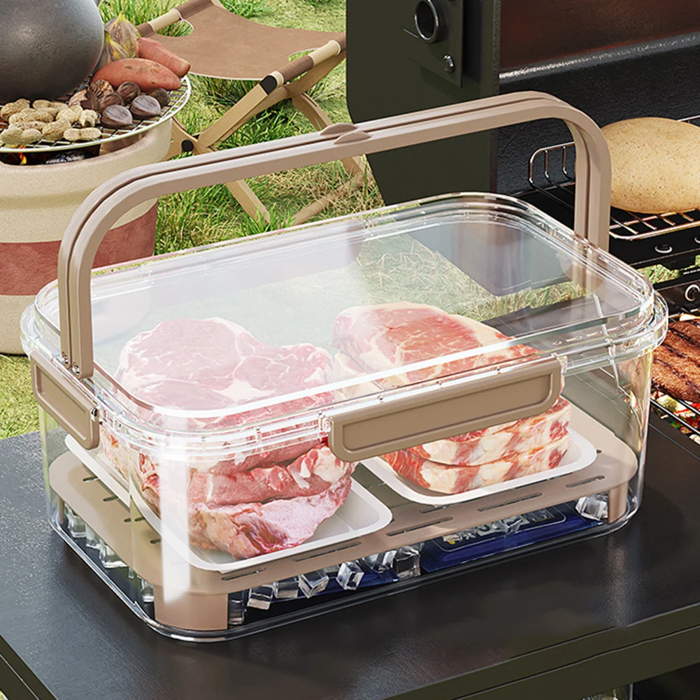 Portable Food Storage Containe - Food Storage Square Containers reseña y precio