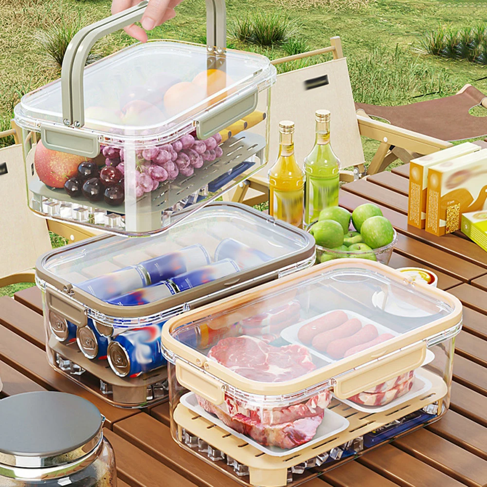 Portable Food Storage Containe - Food Storage Square Containers reseña y precio
