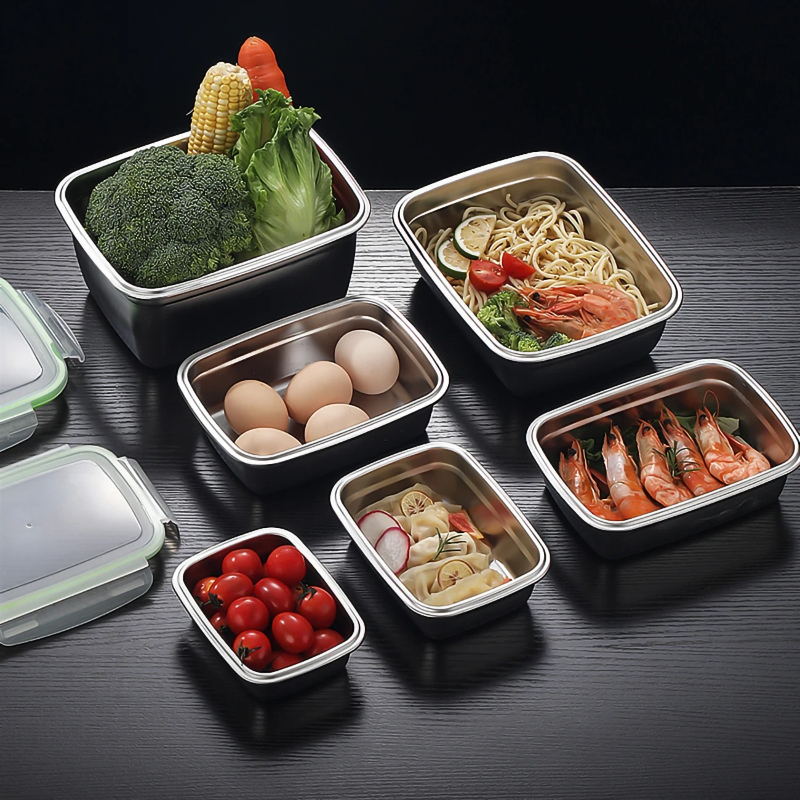 304 Stainless Steel Lunch Box  - Food Storage Eco Friendly reseña y precio