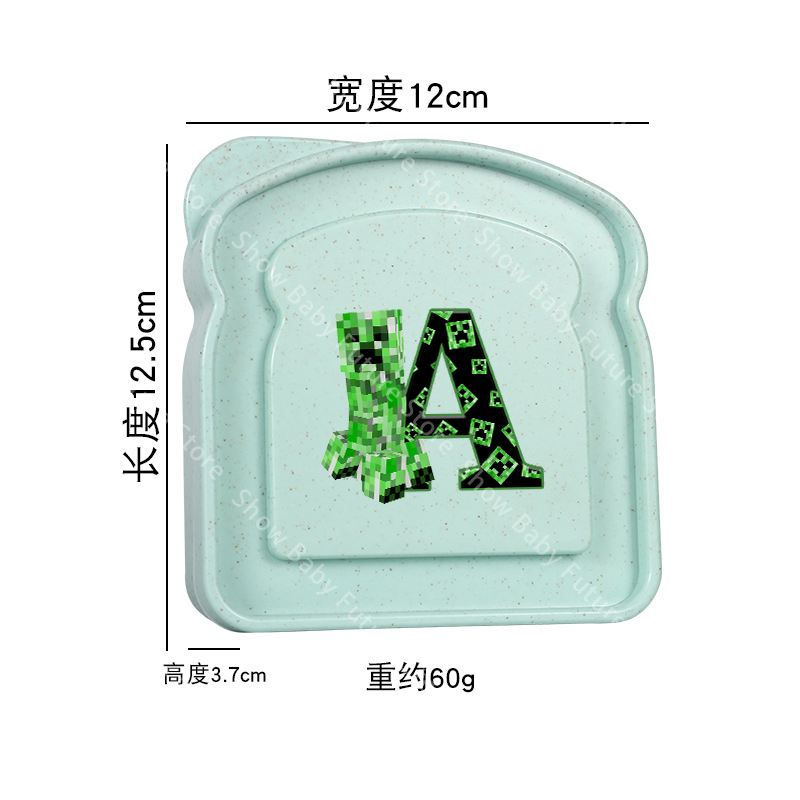 New 12.5CM Cute Toast Storage  - Food Storage Minecraft reseña y precio