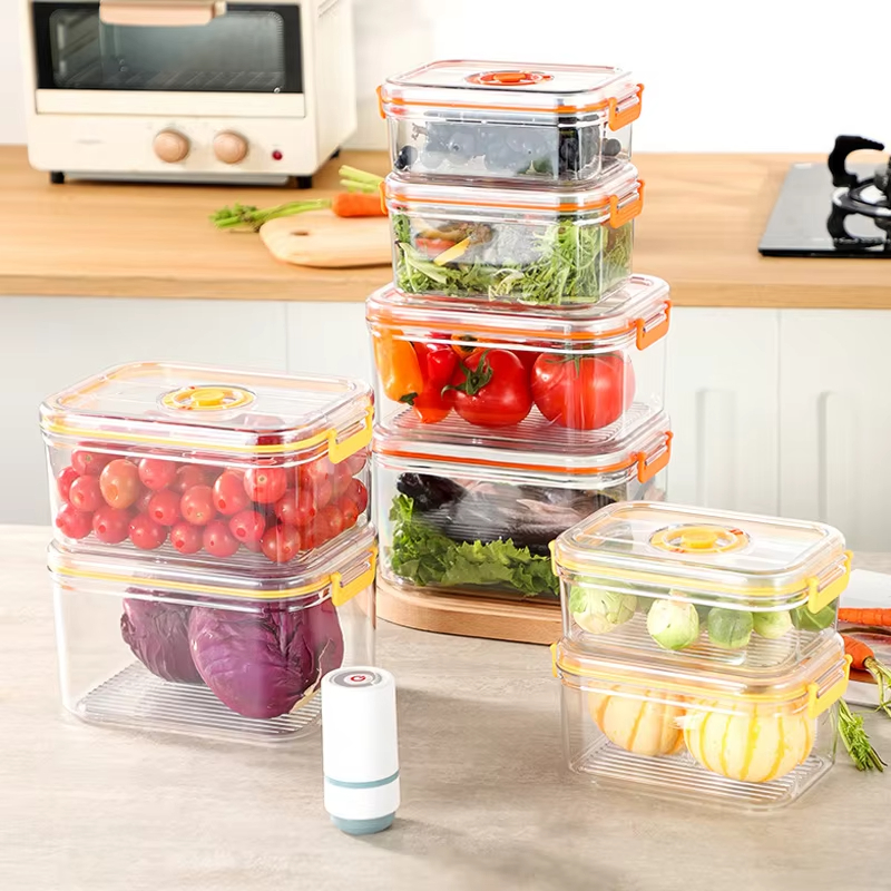 Vacuum Fresh-keeping Box Refri - Food Storage Cabinet For Kitchen reseña y precio