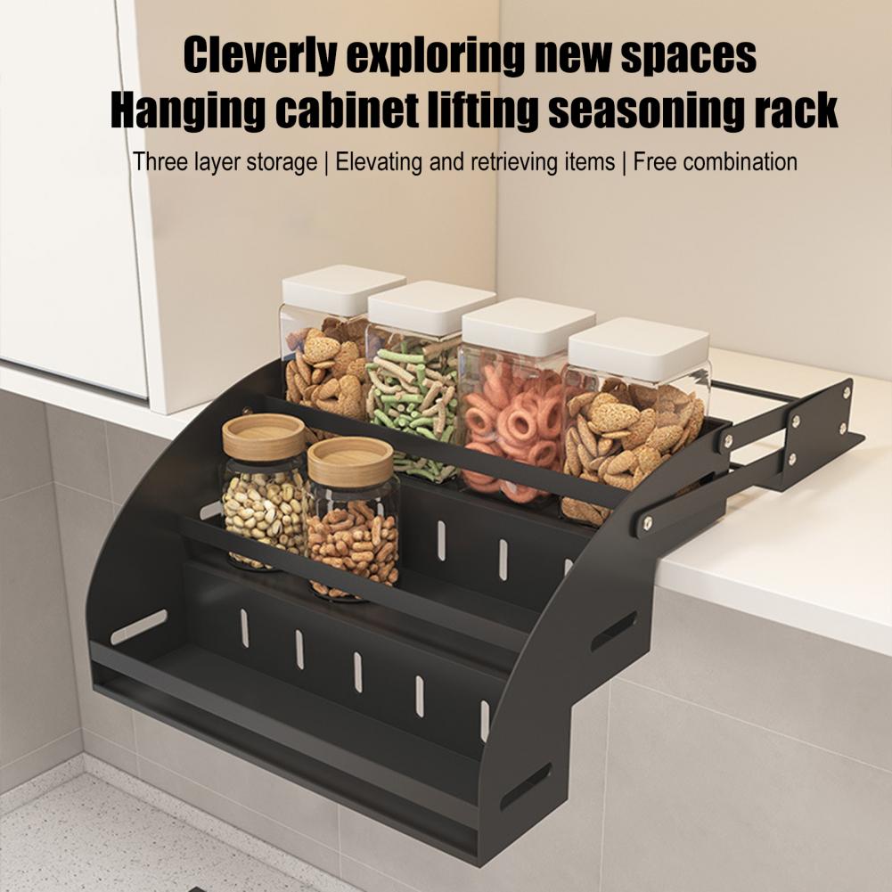 Triple Tier Spice Organizer 3- - Food Storage Types reseña y precio