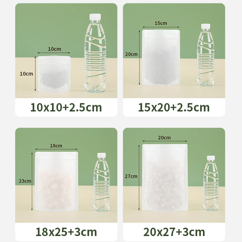 Customized Degradable Kraft Pa - Zebra Food Storage reseña y precio