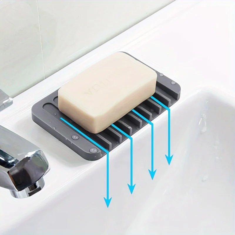 New 1PC Silicone Draining Soap - Food Storage Cabinet For Kitchen reseña y precio