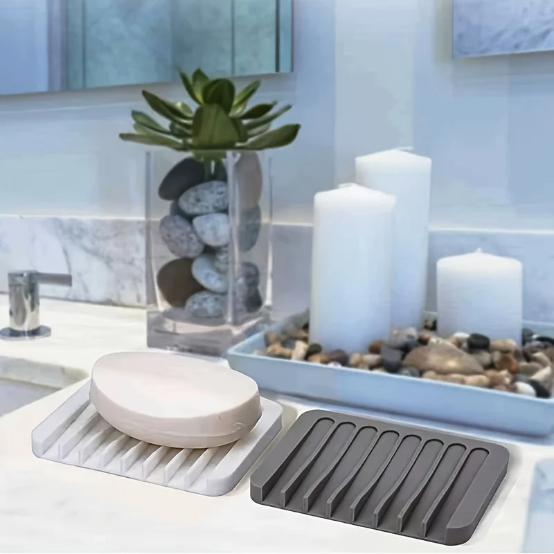 New 1PC Silicone Draining Soap - Food Storage Cabinet For Kitchen reseña y precio