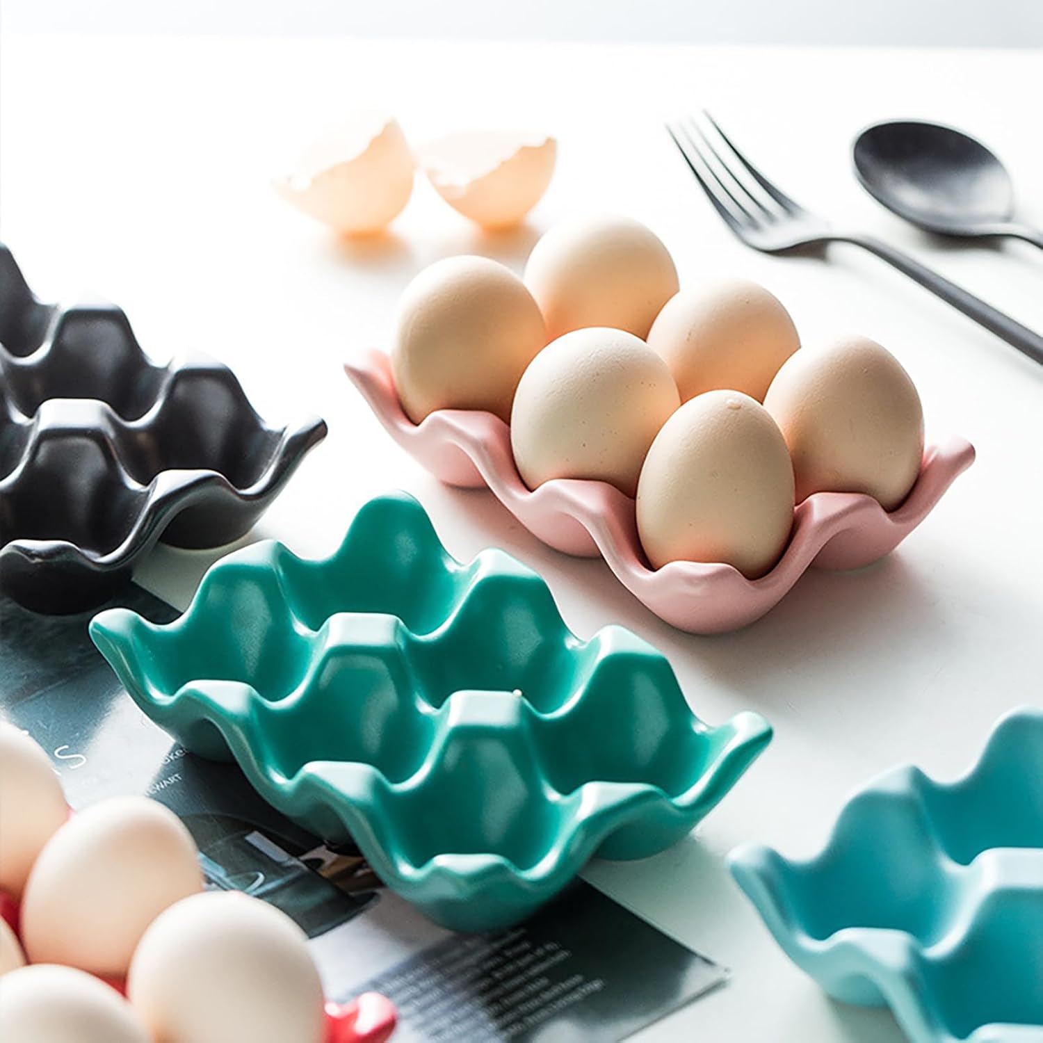 Silicone molds for egg tray st - Food Storage Eggs reseña y precio