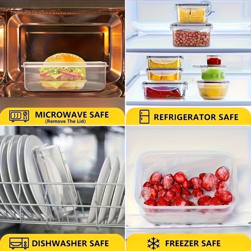 Set BPA-Free Airtight Food Con - Food Storage Safe reseña y precio