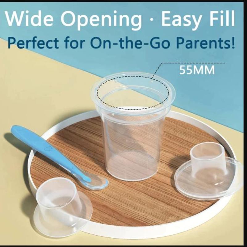 6PPC 80ML Baby Milk Powder Dis - Food Storage Dispenser reseña y precio