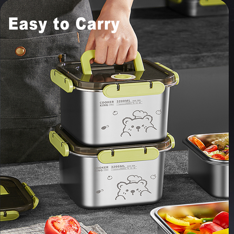 COOKER KING 420ml-6200ml Large - Food Storage Eco Friendly reseña y precio