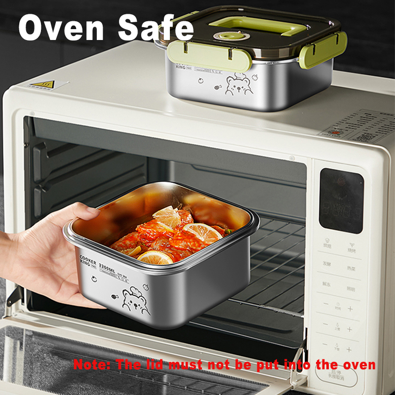 COOKER KING 420ml-6200ml Large - Food Storage Eco Friendly reseña y precio