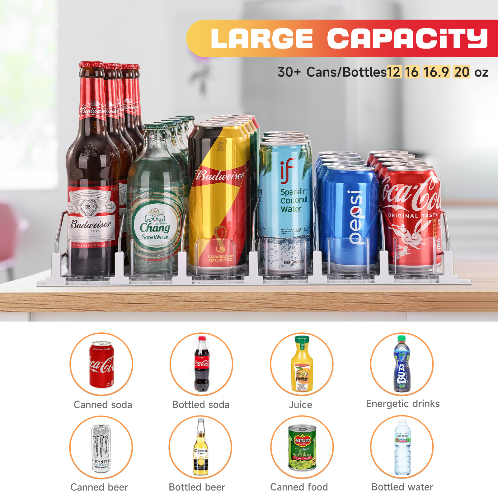 Soda Can Dispenser with Automa - Food Storage Types reseña y precio