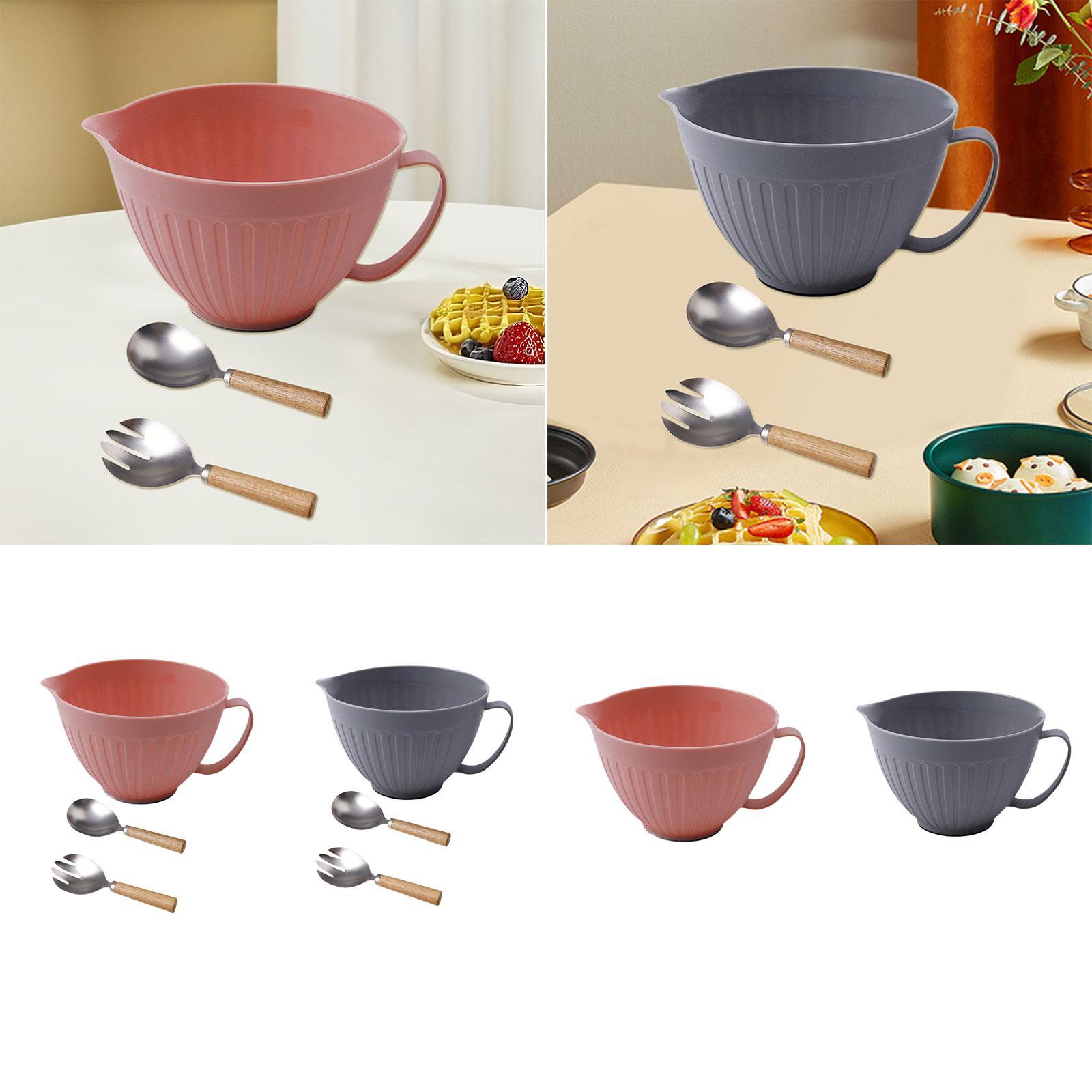 Mixing Bowl with Spout Baking  - Food Storage Eggs reseña y precio
