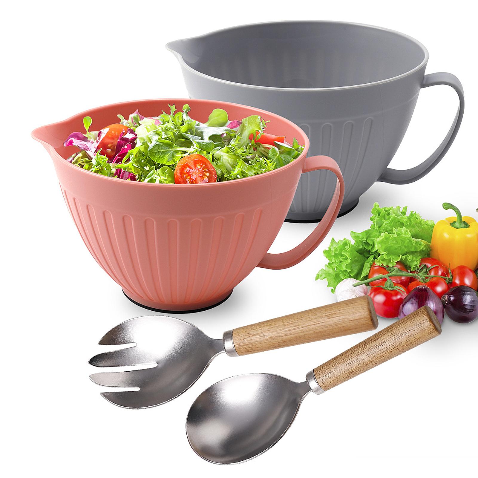 Mixing Bowl with Spout Baking  - Food Storage Eggs reseña y precio