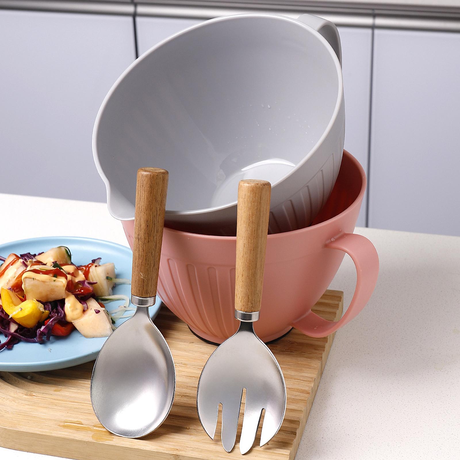 Mixing Bowl with Spout Baking  - Food Storage Eggs reseña y precio