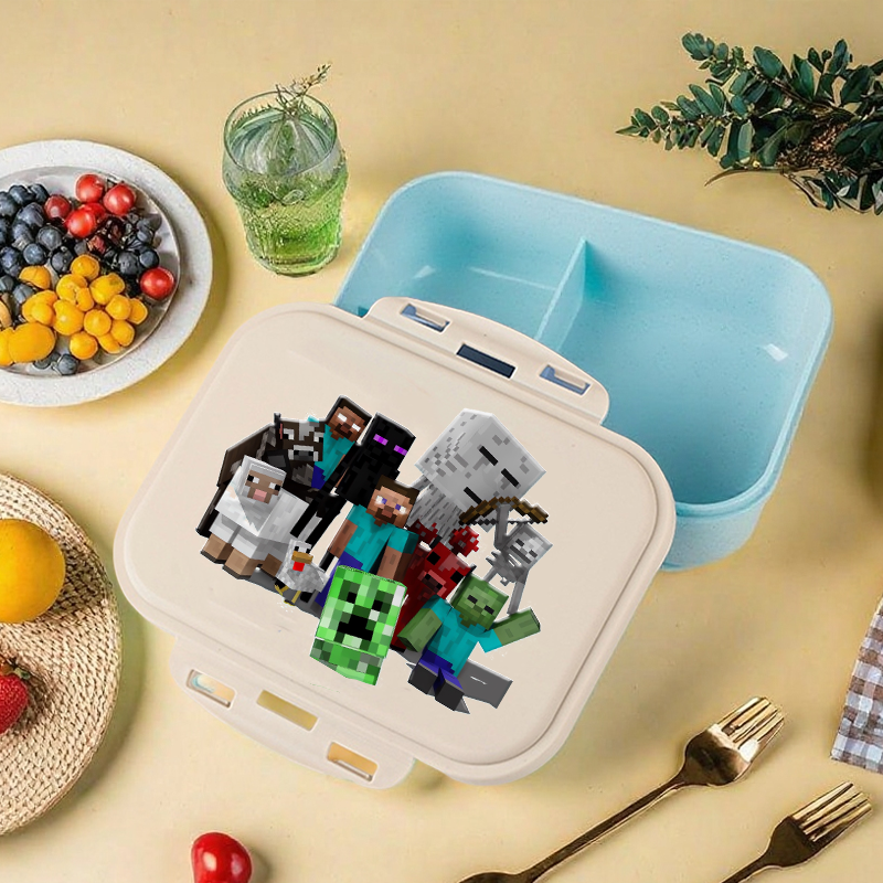 New Minecrafted Bento Box Anim - Food Storage Minecraft reseña y precio