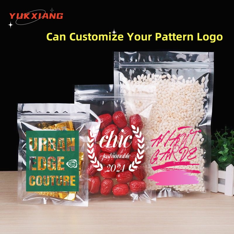 50pcs Transparent Flat Bottom  - Zebra Food Storage reseña y precio