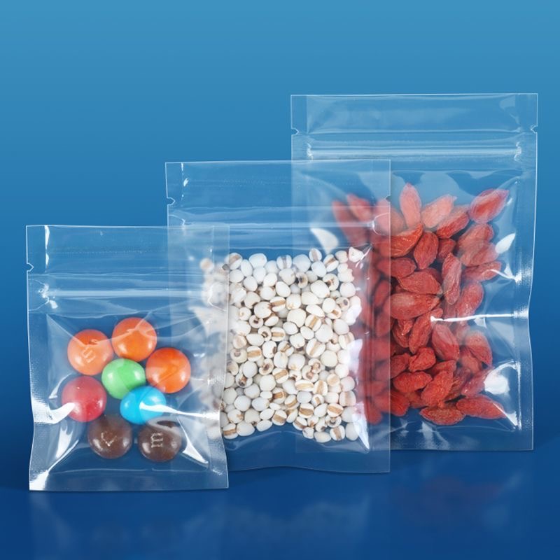 50pcs Transparent Flat Bottom  - Zebra Food Storage reseña y precio