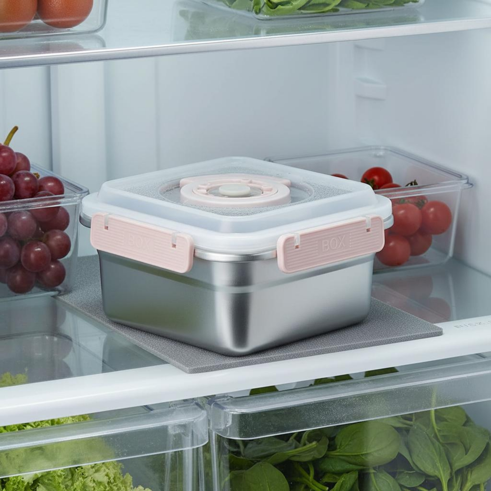 3 Pieces Stainless Steel Food  - Food Storage Safe reseña y precio