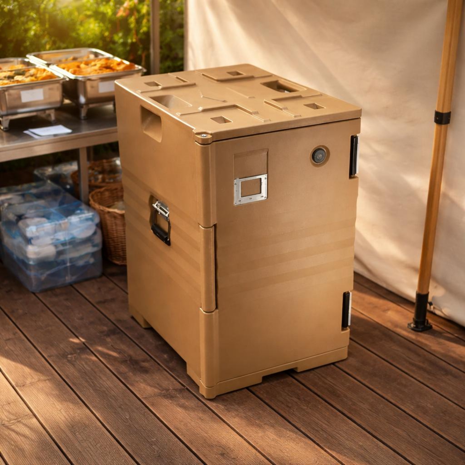 Insulated Food Box Metal Latch - Food Storage And reseña y precio