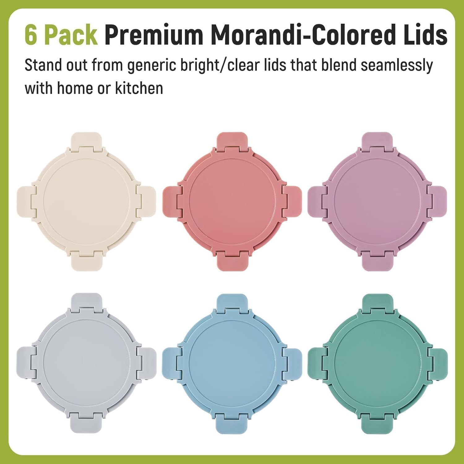 [UPGRADED LID] 6 Sets 3 Cup/24 - Food Storage Set Glass reseña y precio