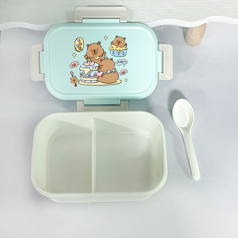 Capybara Bento Lunch Box Carto - Food Storage And reseña y precio