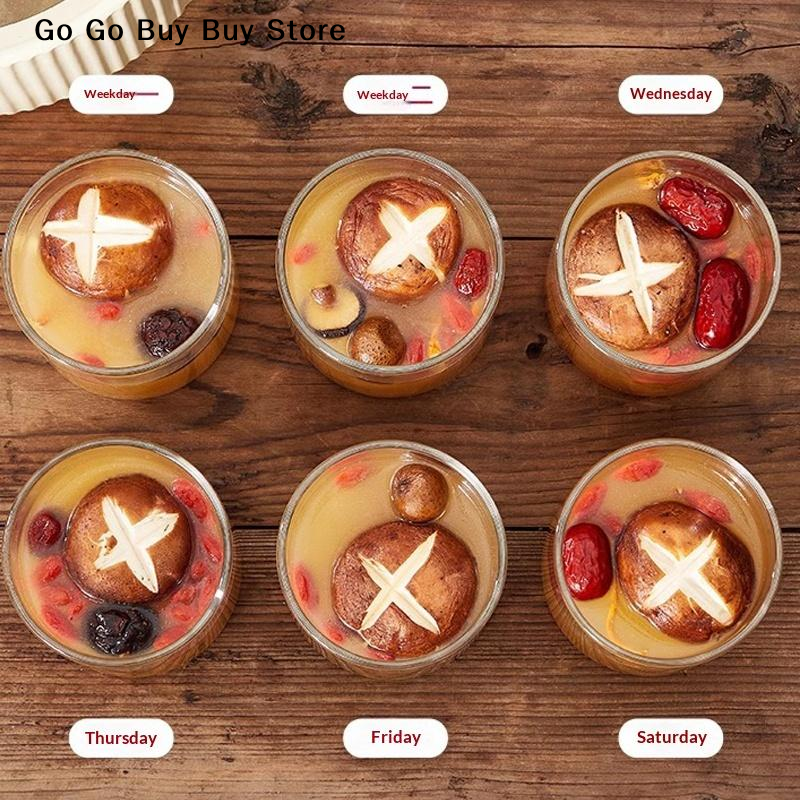 【ST】1Pc 240/400ML Glass Food S - Food Storage Glass Containers reseña y precio