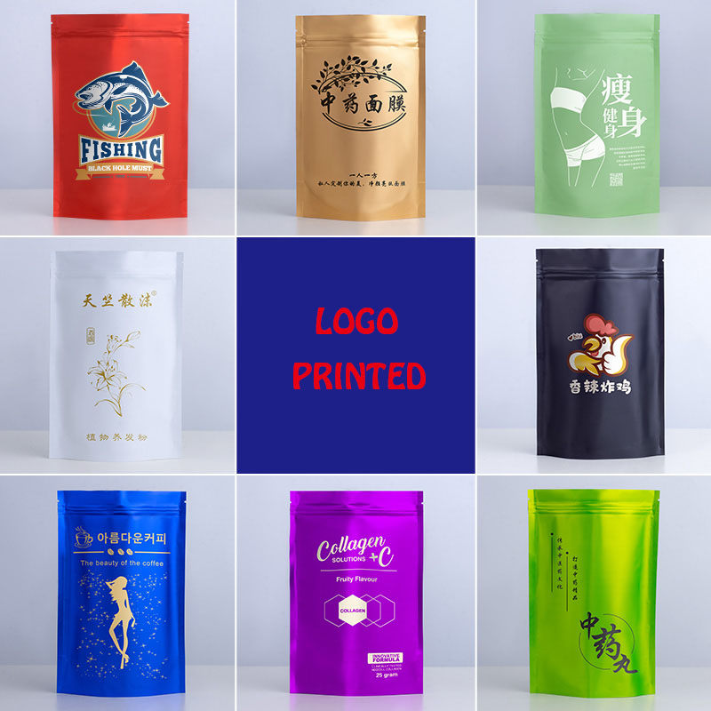 Resealable Stand Up Aluminum F - Zebra Food Storage reseña y precio