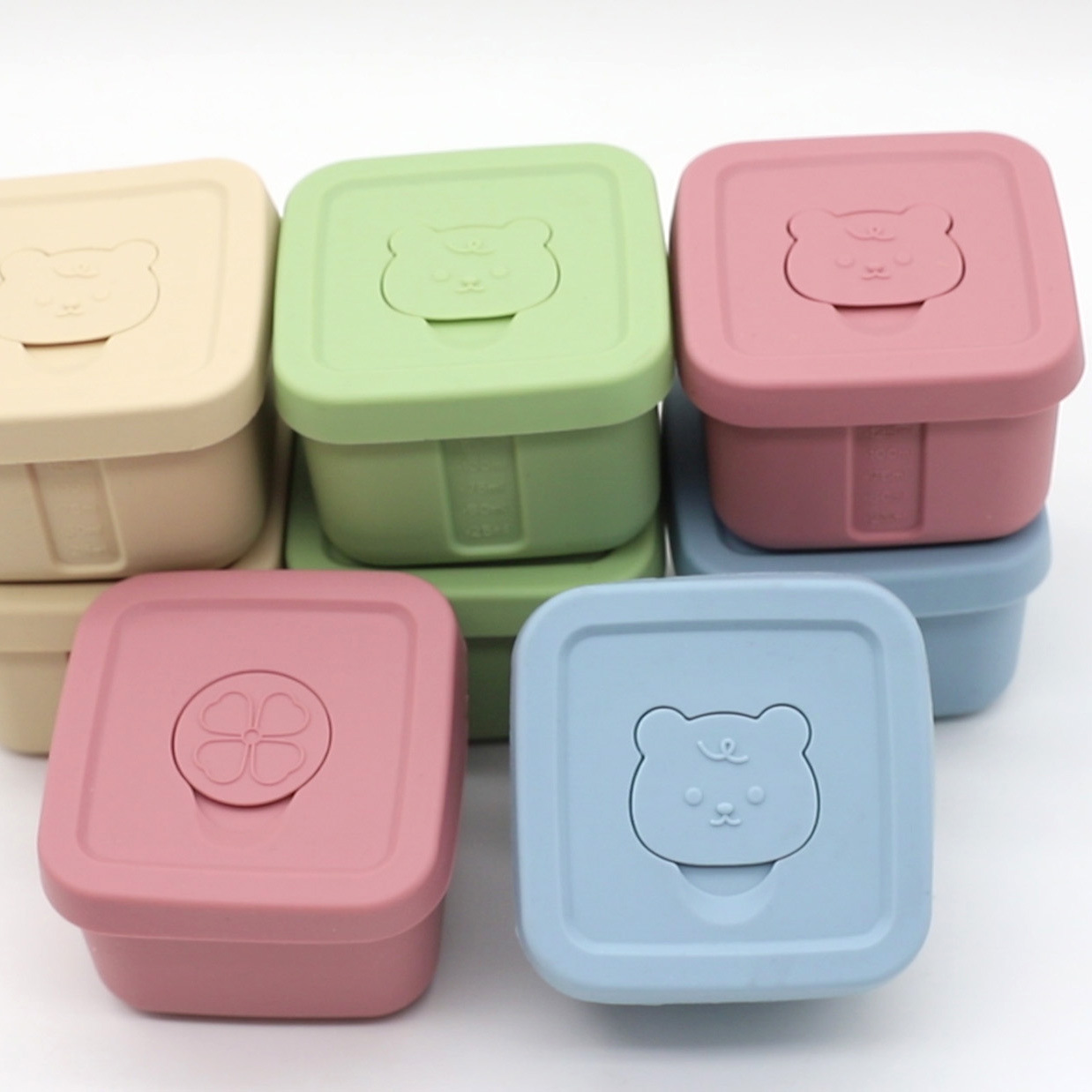 Silicone Food Supplement Box F - Food Storage Eco Friendly reseña y precio